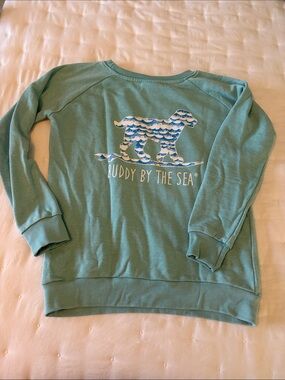 Women's Seafoam Green Pullover Sweatshirt
